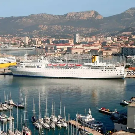 Bel appartement T3 Mourillon à 5 min des Plages - vue mer Toulon Extérieur photo